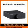 Fosi Audio V3 Amplificatore di potenza stereo 300W x2 TPA3255 Classe D Mini amplificatore per altoparlanti Amplificatore audio a 2 canali per libreria passiva