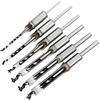 SHENSEN 1 pz 6-25mm HSS twist foro quadrato punte da trapano coclea mortasatrice scalpello sega estesa per utensili per la lavorazione del legno