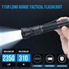 TrustFire Torcia tattica militare Trustfire T15R 2350 Lumen Potente tipo C USB ricaricabile 18650 LED Lampada tattica militare ricaricabile