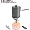 Fire-Maple Fire Maple Petrel G2 G3 Sistema di cottura ultraleggero Bruciatore a gas leggero per esterni Forchetta pieghevole portatile per escursionismo Viaggi Campeggio