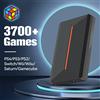 JMachen Disco rigido da gioco Hyper Base Lbox da 500 GB per PS4/PS3/PS2/Wii/Wiiu/Gamecube/Saturn con oltre 3700 giochi Plug & Play per Win PC Launchbox