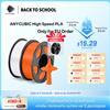 ANYCUBIC Filamento PLA ad alta velocità in plastica da 1,75 mm per stampante 3D Materiali di consumo in gomma da 1 kg/rotolo per ANYCUBIC Kobra 2 Series