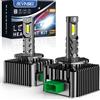 Bevinsee Lampadine LED BEVINSEE D3S D1S D2S D5S D1R D2R D3R 70W 12V Super Luminose, Lampada di Aggiornamento HID per VW Golf Passat Tiguan Audi BMW