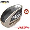 HEROBIKER Blocco allarme moto impermeabile Blocco disco bici Avviso 130DB Rotore freno antifurto Lucchetto Blocco freno a disco Sicurezza