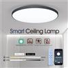 BENEWTON Lampada da soffitto a LED intelligente 36W 50W Plafoniere a LED moderne dimmerabili con telecomando APP per soggiorno camera da letto