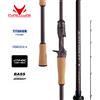 pure-lure PURELURE ACUTEVIOLET Canna da Pesca ad Azione Rapida con Anelli FUJI e Telaio in Acciaio Inox 6FT per Spinning e Casting, per Bass, Luccio e Pesce Gatto