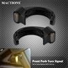 MACTIONS Moto Forcella Anteriore Ammortizzatori HA CONDOTTO LA Luce E Mark Segnale di Girata Lampada Da Corsa Ambra Per Harley Sportster Nightster 975 2022-2024