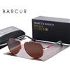 BARCUR occhiali da sole Vintage uomo rivestimento polarizzato occhiali da sole classici donna ombra accessori da guida maschili occhiali