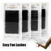 ABONNIE Ciglia Abonnie Fan Like Butter Easy Fan, Ciglia a Fioritura Automatica, Extension Ciglia Mega Volume