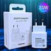 samsung Caricabatterie originale Samsung 25W ricarica rapida rapida tipo C PD adattatore UE per Galaxy S24 S23 S20 S21 S22 Plus A54 A34 Z Flip Fold 5 6