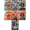 Bandai Set di 7 Carte da Collezione Anime One Piece Versione Inglese Manga OPCG OP13 OP14 Replica Ace Luffy Sabo Mihawk