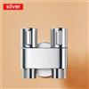 YANKE Accessori per WC bidet a doppia uscita con valvola ad angolo a doppia uscita montata a parete Soffione doccia con spruzzatore per bidet doccia igienico