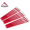 Widesea Camping 16 pz/set picchetti per tende picchetti chiodi per pavimenti da neve dura accessori per esterni forniture per pensili escursionismo turistico