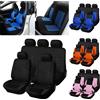 AUTOYOUTH Set di Coprisedili Auto con Ricamo del Marchio, Organizzatore Universale per Golf 4, Citroen C4, Izh 2126, Hyundai Ai 20, Honda