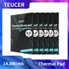 TEUCER 14.8W/mk Cuscinetto Termico Conduttore di Calore Computer Portatile GPU Scheda VGA CPU Dissipatore di Calore di Raffreddamento Conduttivo Foglio di Grasso Al Silicone