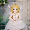 DBS Moon DBS Doll 1/4 BJD White Skin Dream Fairy Match Girl Resin Anime Figure Carton Lala Ruru Egg ACGN SD Collection Toy
