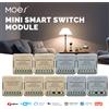 MOES Star Ring Serie Mini Tuya WiFi/Zigbee Smart Switch Modulo FAI DA TE Interruttore Della Luce 1/2 Gang di Controllo Remoto Lavoro Alexa Google Casa