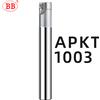 BB APKT1003 Inserto in metallo duro per fresa CNC Supporto APKT1003PDER Barra per fresa indicizzabile 16 mm