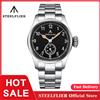STEELFLIER Orologio da polso al quarzo di lusso ufficiale SF746 Svizzero luminoso VH60 Movimento muto 20Bar Orologi multi-fuso orario impermeabili
