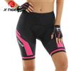 X-TIGER pantaloncini da ciclismo da donna 3D imbottiti in Gel antiurto MTB Mountian pantaloncini da bicicletta pantaloncini da bici da corsa su strada vestiti estivi