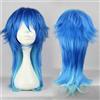 hairjoy Drammatico omicidio DMMD Seragaki Aoba Costume Cosplay Parrucca da festa Capelli sintetici Ombre blu bicolore