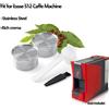 i Cafilas Capsule di caffè riutilizzabili per Essse Caffe S12 Macchina per caffè Espresso Sistema Filtri per caffè ricaricabili Cialde in acciaio inossidabile