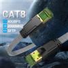 CYANMI Cat8 Cat6 Cavo Ethernet STTP 40Gbps 2000MHz RJ45 Rete Lan Patch Cord per Router Modem Internet RJ 45 Cavo Ethernet
