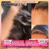 wowangel Wow Angel 13x4 13x6 HD Frontale Del Merletto Solo Pelli di Fusione Capelli Umani Lisci Brasiliani 5x5 6x6 HD Chiusura Del Merletto Pre Pizzicato Parte Libera
