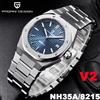 PAGANI DESIGN 8215 Orologio Meccanico Automatico da Uomo 40MM Zaffiro Acciaio Inossidabile Impermeabile 10Bar Luminoso C3 Reloj Hombre