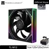 Thermalright TL-M12 ventola di raffreddamento del telaio ARGB da 12cm, ventola a telaio illimitato, ventola di raffreddamento colorata halo PWM