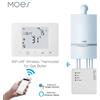 MOES Termostato intelligente WiFi Regolatore di temperatura per riscaldamento caldaia a gas sospesa Funziona con Alexa Google Home