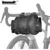 Rhinowalk Bilke Imbracature per manubrio Borsa asciutta da 12 litri Borsa anteriore staccabile impermeabile Base di montaggio di grandi dimensioni adatta per MTB Bicicletta da strada Ciclismo