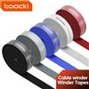 Toocki Organizer Wire Winder Ties auricolare Mouse Cord Management USB Charger Cable Protector per iPhone Samsung Xiaomi