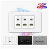 Depo Guye Corea cile standard 20W Super Fast smart Charge tipo C presa a muro di alimentazione con porta USB, presa elettrica a ricarica rapida 118*73mm