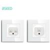 BSEED Presa Internet standard UE BSEED CAT6 Tipo RJ45 Presa a muro Presa di rete per pannello in vetro per computer