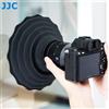 JJC Paraluce in silicone JJC Paraluce antiriflesso per fotocamera per diametro 53mm ~ 72mm 73mm ~ 88mm Paraluce pieghevole reversibile