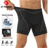 X-TIGER Intimo da ciclismo da uomo con boxer MTB imbottito in gel 5D Pantaloncini da ciclismo Intimo da ciclismo su strada Attrezzatura da ciclismo
