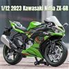 MAKEDA 1/12 Kawasaki Ninja ZX-6R Moto Giocattolo 1:12 RMZ Città Pressofuso Modello Super Sport Collezione In Miniatura Regalo Per Il Ragazzo Bambini Del Capretto