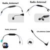 OSSURET Cavo convertitore adattatore antenna radio FAKRA RF a testa singola o doppia con amplificatore per lettore multimediale per auto Audi VW Benz
