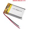 Aleaivy 402030 200mAh 3.7V batteria ai polimeri di litio per braccialetto intelligente registratore vocale GPS Tablet PC strumento di addestramento per animali domestici batterie per Webcam