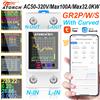 ATORCH AC50-320V 100A Misuratore di Elettricità Intelligente Tuya WiFi Din Rail Misuratore di Energia di Potenza Display Digitale Monitor di Tensione Curva Amperometro