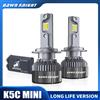 DAWN KNIGHT DAWNKNIGHT K5C MINI H7 H11 5000K Lampadina per fari a LED H11 H1 HB3 HB4 12V Lampadina per auto a LED 2 pezzi