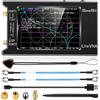 SeeSii Analizzatore di Antenna di rete vettoriale NanoVNA 50kHz-6.3GHz aggiornato 4 "misura S parametri HF VHF UHF SWR ritardo di fase Smith Chart