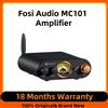 Fosi Audio MC101 Amplificatore stereo Bluetooth Mini amplificatore audio domestico con VU Meter Ricevitore HiFi a 2 canali per altoparlante passivo