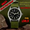 Militado Ml05 Orologio da campo vintage VH31 Sweep Secondo movimento al quarzo Vetro zaffiro Rivestimento AR ad alta trasparenza Orologi luminosi da 38 mm