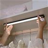 Pzsunly LED Bar Lights Cabinet Light Motion Sensor Light USB TYPE-C luce notturna portatile ultrasottile per armadio da cucina armadio da camera da letto