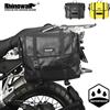 Rhinowalk Borsa da sella per moto Rhinowalk borsa laterale per Rack a sgancio rapido per motore impermeabile da 15 litri borsa portaoggetti per Laptop adatta per la maggior parte dei motori 1 pezzo