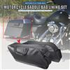 SOYAVISION Moto Portapacchi Liner Bisaccia Per Harley Touring Road King Electra Street Glide Ultra Honda Gold Wing GL1800 2012-2017