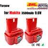 Turpow 9.6V 3500mAh Per Makita Batteria PA09 Sostituzione Ni-MH Batterie Per Makita PA09 9120 9122 9134 9135 9135A