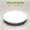IRALAN lampada da soffitto a LED rotonda ultrasottile camera da letto corridoio wc illuminazione vivente bianco neutro bianco freddo caldo muslimah